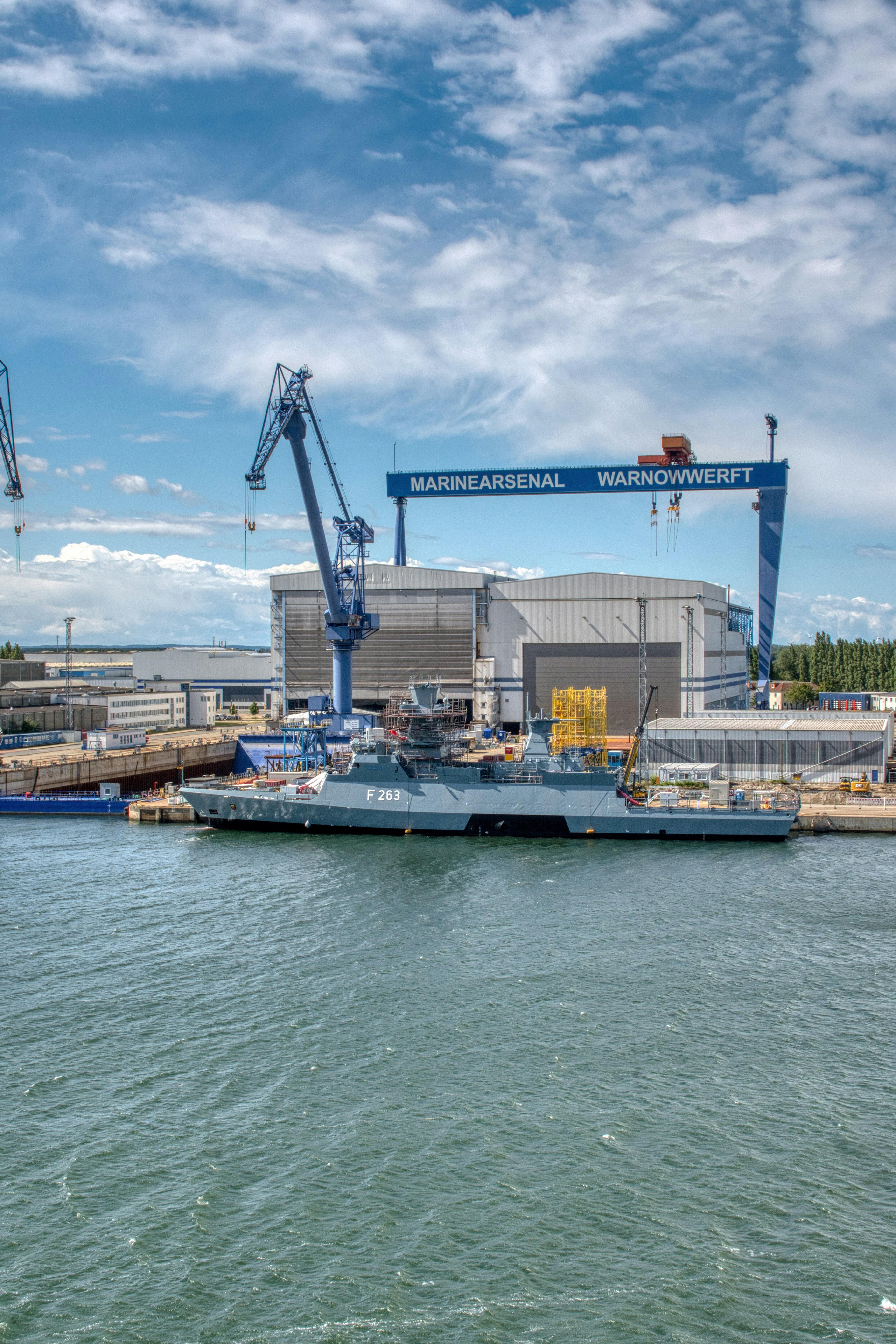 Internationale werf — operatie op grote schaal